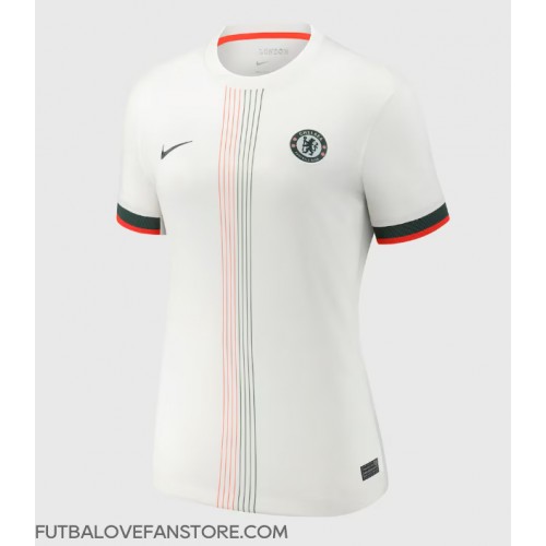 Chelsea Levi Colwill #6 Vonkajší Ženy futbalový dres 2025-26 Krátky Rukáv Chelsea Levi Colwill #6 Vonkajší Ženy futbalový dres 2025-26 Krátky Rukáv